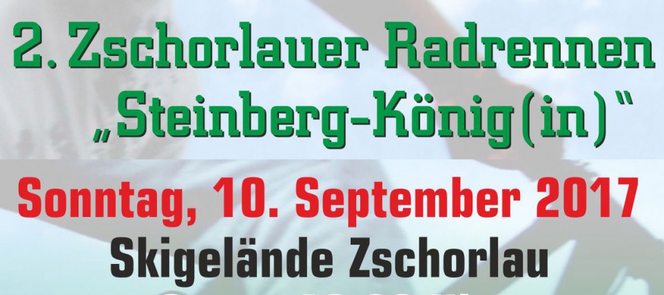 2. Zschorlauer Radrennen „Steinberg-König(in)“